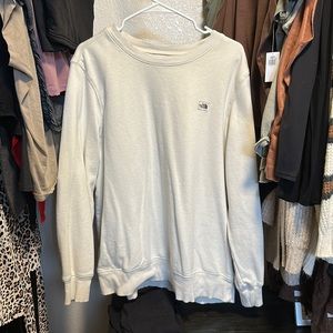 Tan North Face Crew Neck